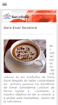 Mobile Screenshot of gano-excel-barcelona.com